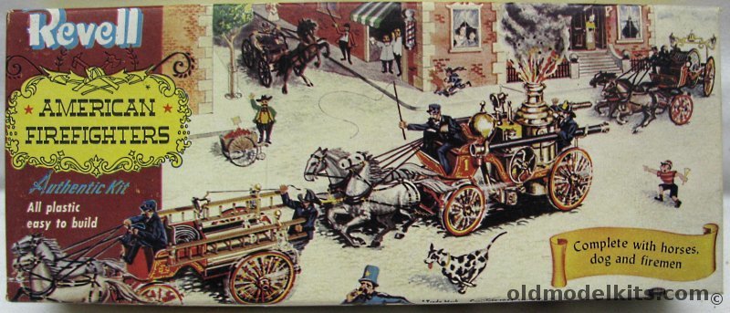 Revell 1/48 Hose Reel - American Firefighters, F202-98 plastic model kit